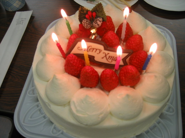 Japanese Christmas Cake